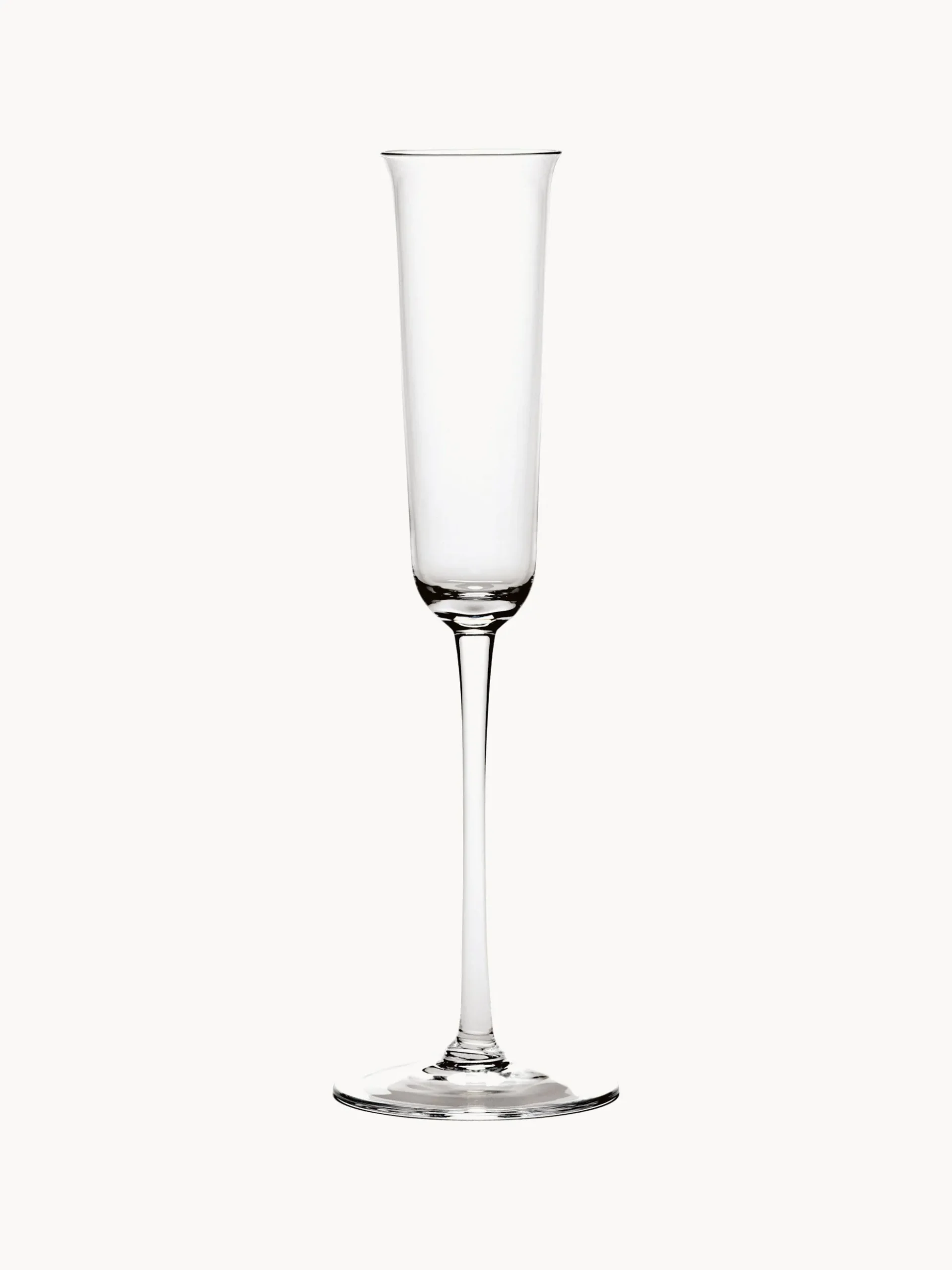 Set di 4 flute da champagne in cristallo soffiato Grace