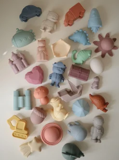 Set di 4 giocattoli da bagno Sealife