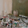 Set di 4 oggetti decorativi in vetro Stones