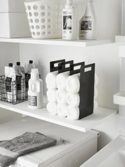 Set di 2 organizer per asciugamani Tower