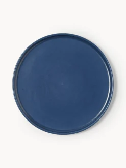 Set di 4 piatti da colazione fatti a mano Lowri