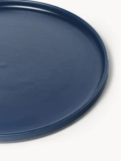 Set di 4 piatti da colazione fatti a mano Lowri