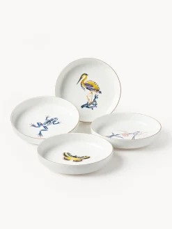 Set di 4 piatti per pasta Flamboyant