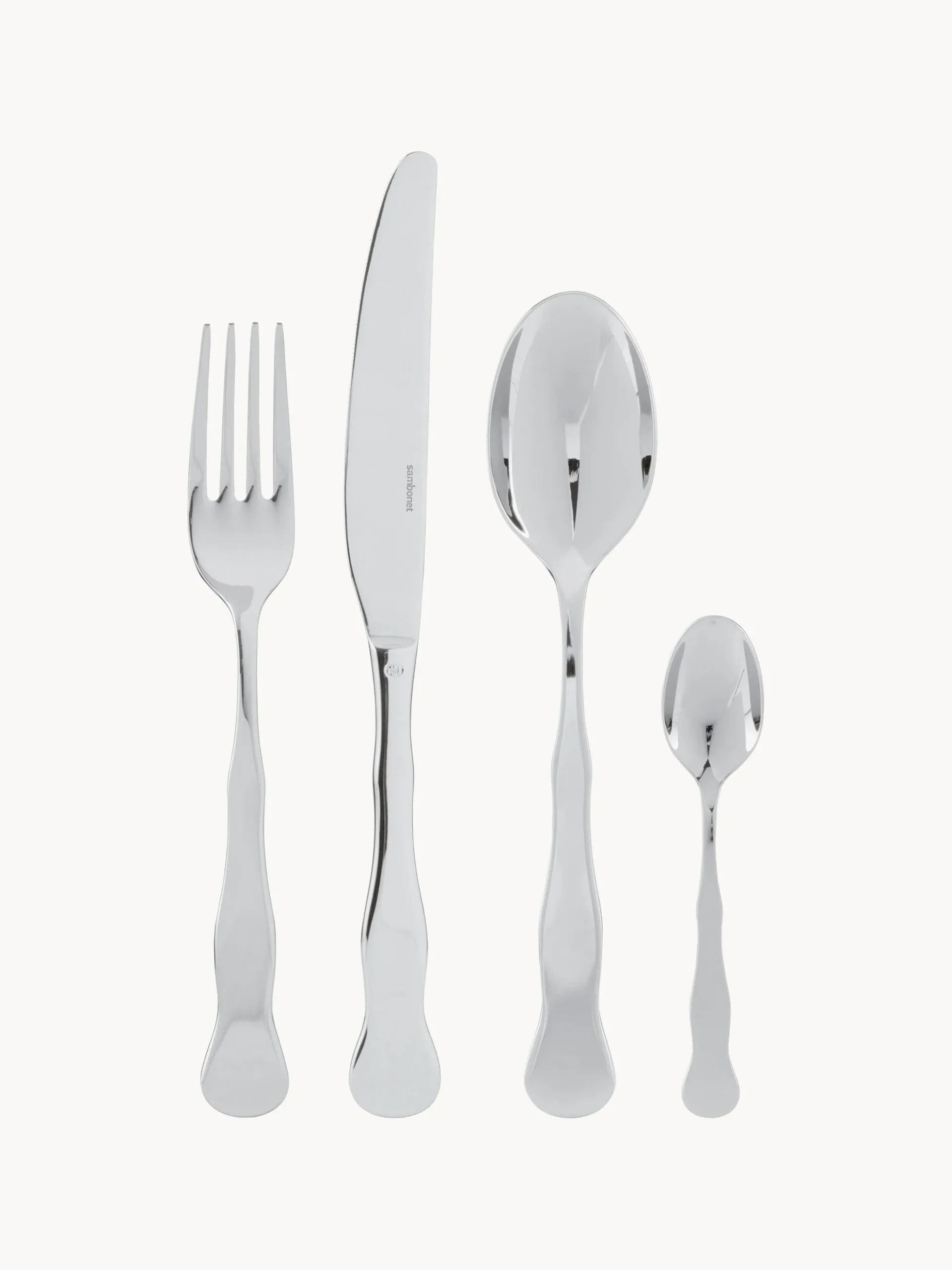 Set di 24 posate in acciaio inossidabile 1965, 6 persone