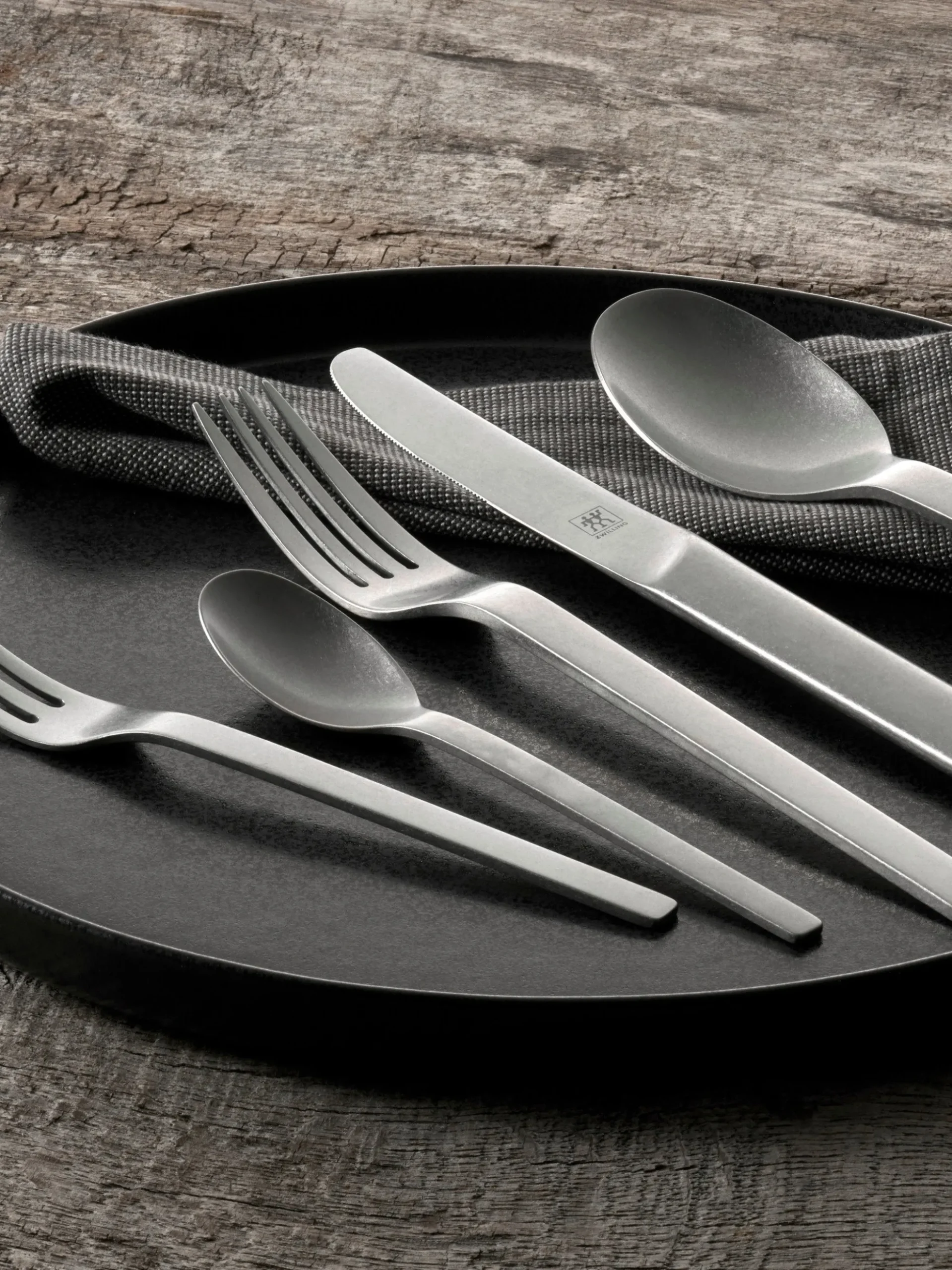 Set di 30 posate in acciaio inox Minimale, 6 persone