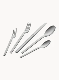Set di 30 posate in acciaio inox Minimale, 6 persone