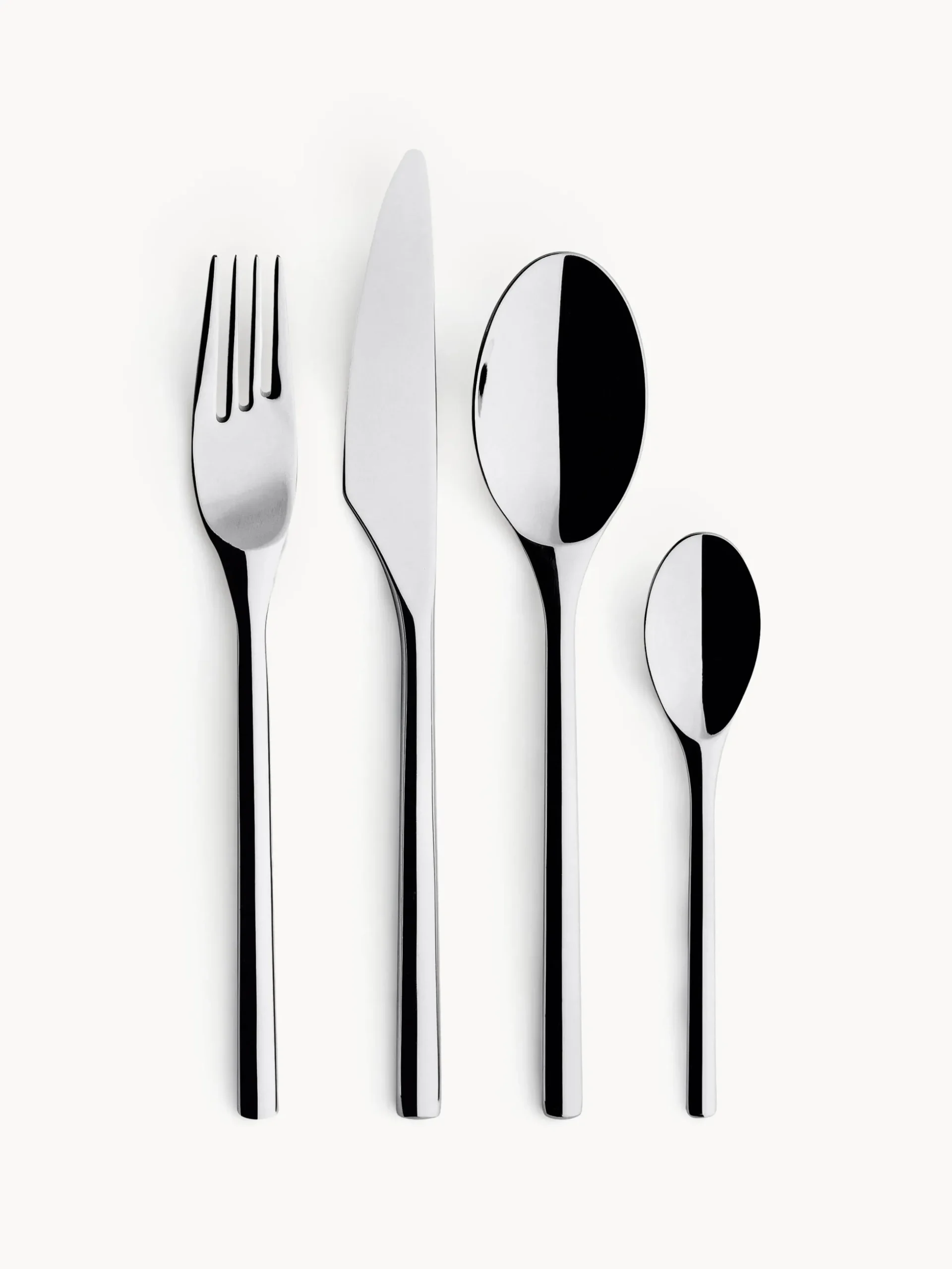 Set di 16 posate lucidate Artik