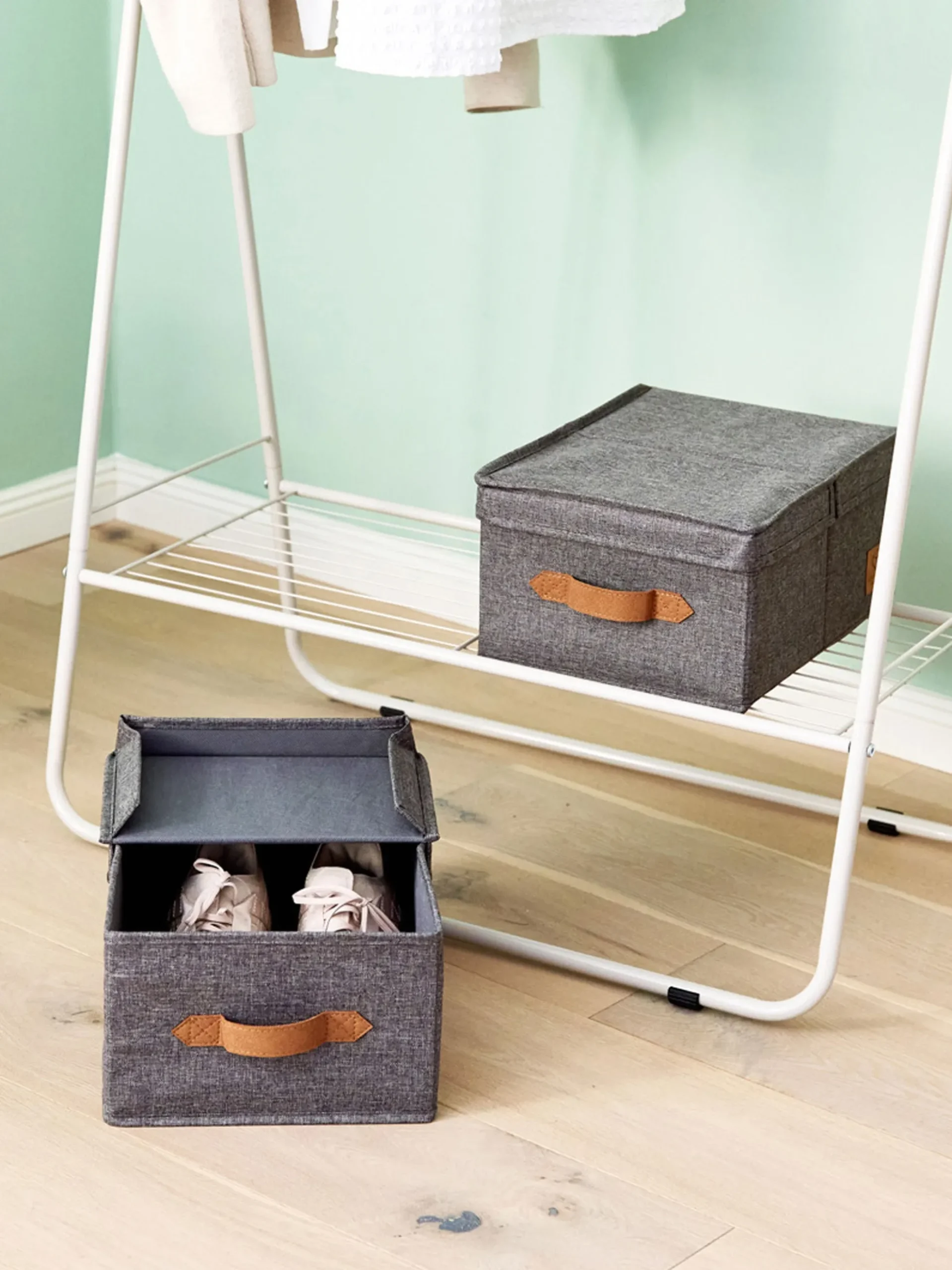 Set di 2 scatole con coperchio Premium