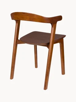Set di 2 sedie con braccioli in legno Northwood