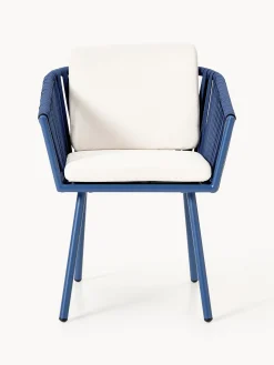 Set di 2 sedie da giardino con braccioli Malo