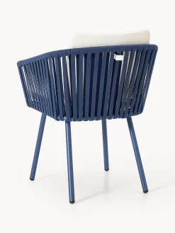 Set di 2 sedie da giardino con braccioli Malo