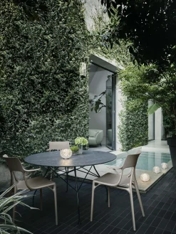Set di 2 sedie da giardino con braccioli A.I.