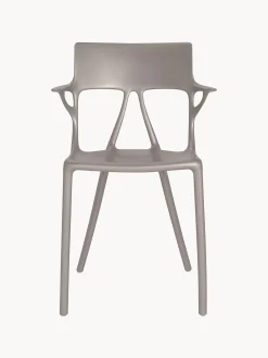 Set di 2 sedie da giardino con braccioli A.I.
