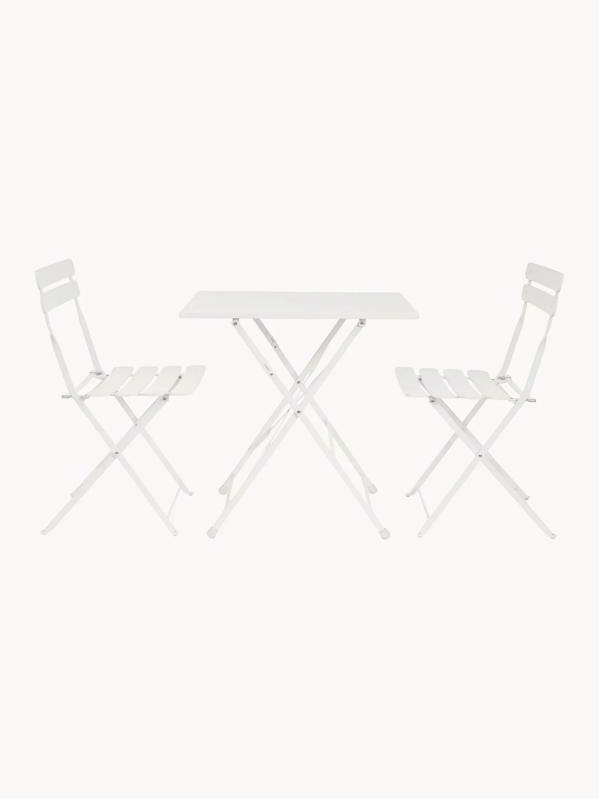 Set di 2 sedie pieghevoli outdoor Yasmin