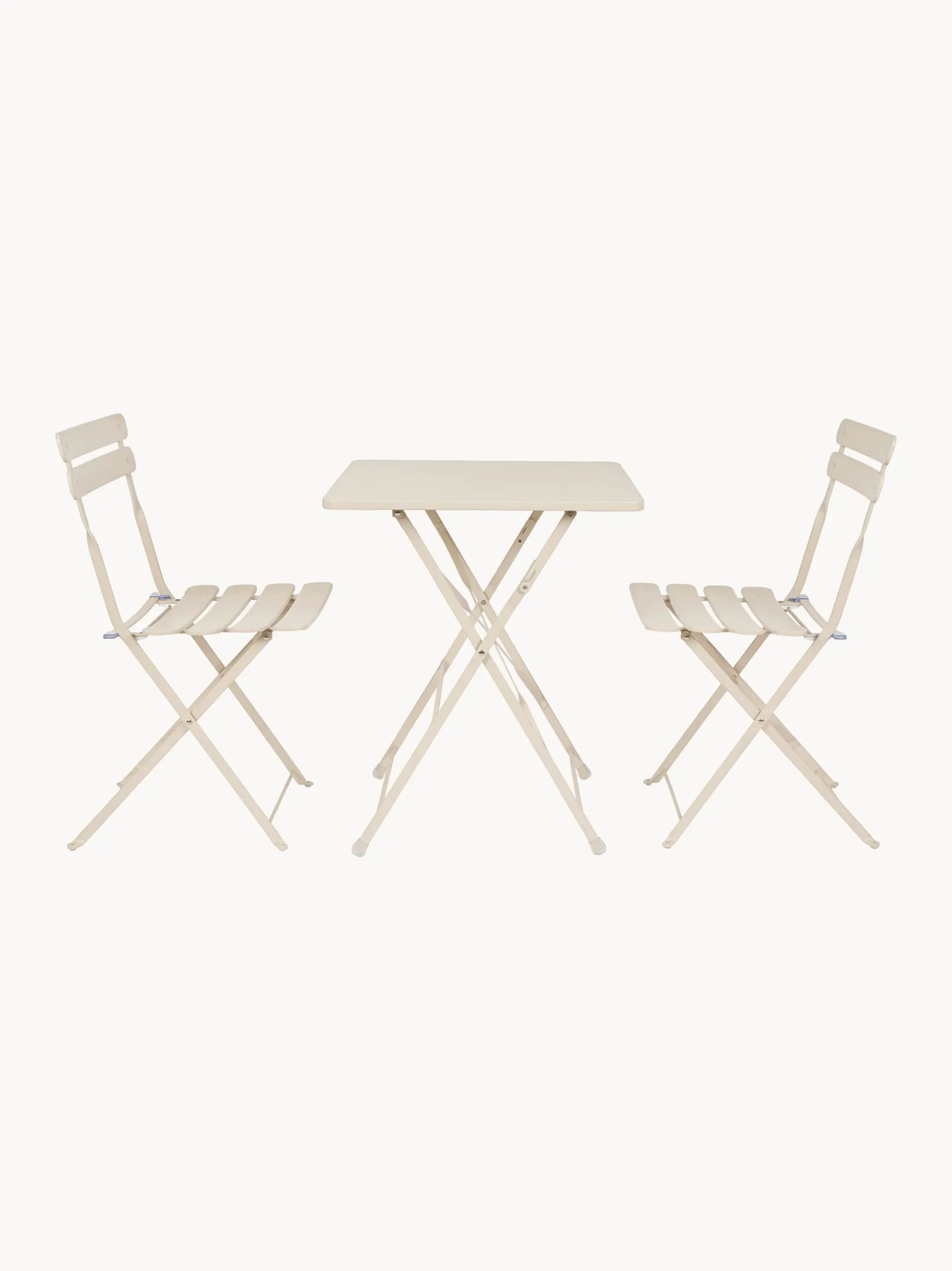 Set di 2 sedie pieghevoli outdoor Yasmin