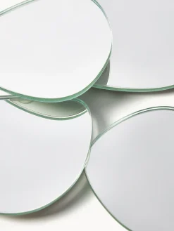 Set di 4 sottobicchieri asimmetrici Lio