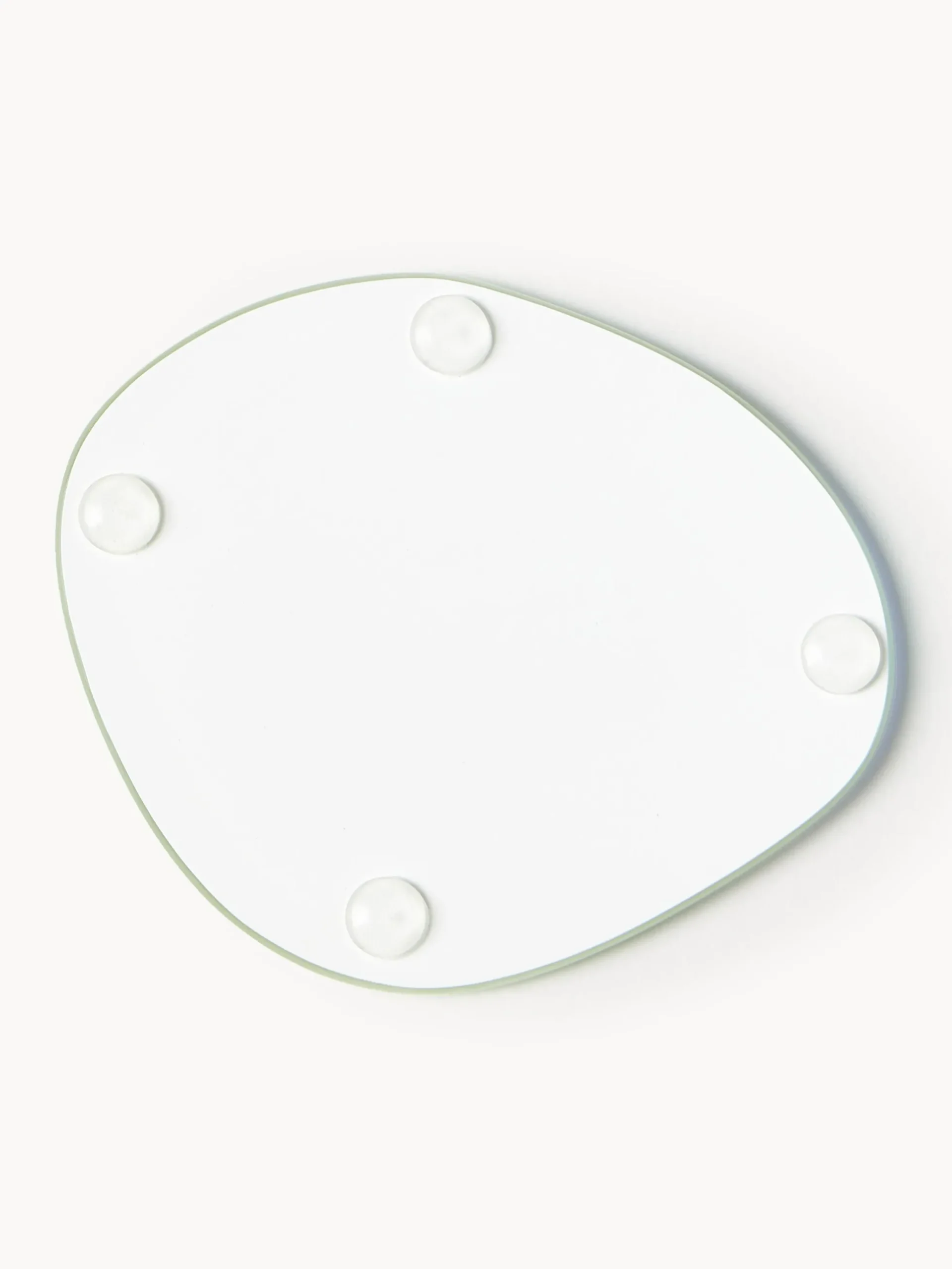 Set di 4 sottobicchieri asimmetrici Lio