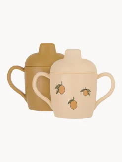 Set di 2 tazze con beccuccio Sippy