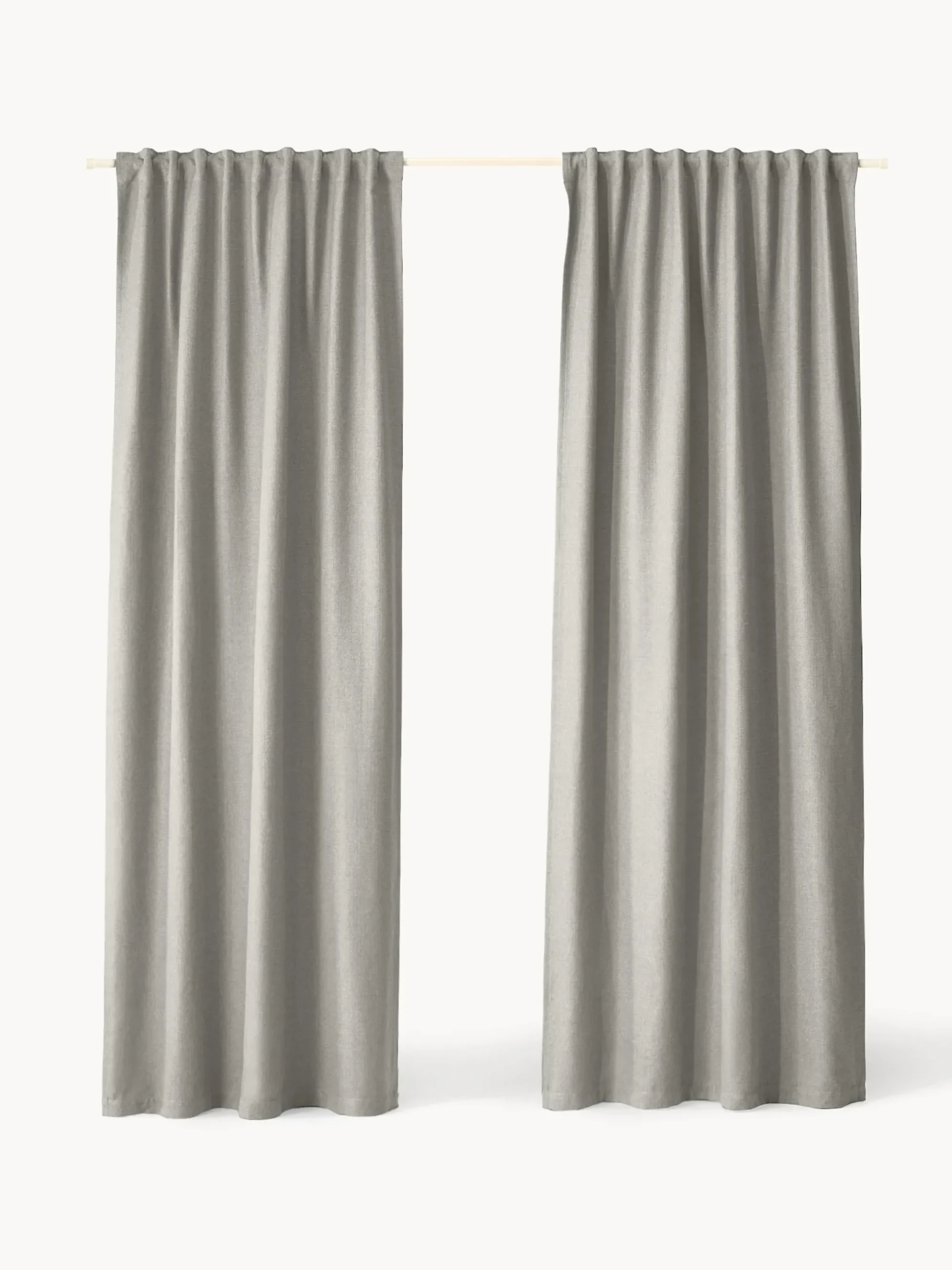 Set di 2 tende opache con multibanda Jensen, larg. 130 cm