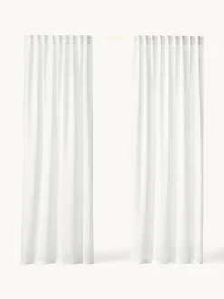 Set di 2 tende semitrasparenti Ibiza, larg. 135 cm