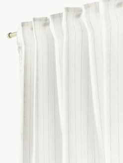 Set di 2 tende semitrasparenti con multibanda Gardine Birch, larg 130 cm