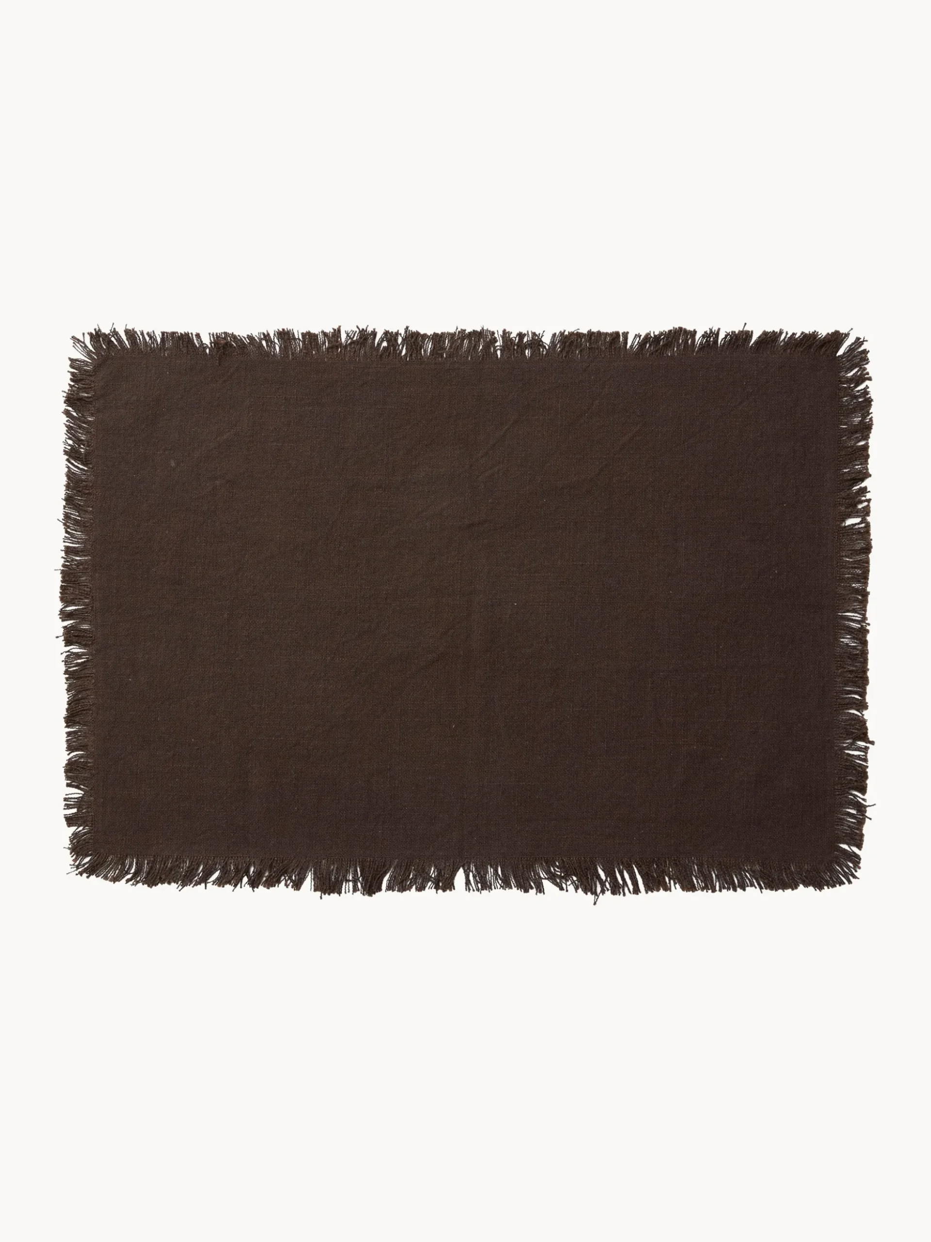 Set di 4 tovagliette americane in cotone Leo