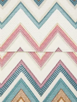 Set di 2 tovagliette americane reversibili Zigzag