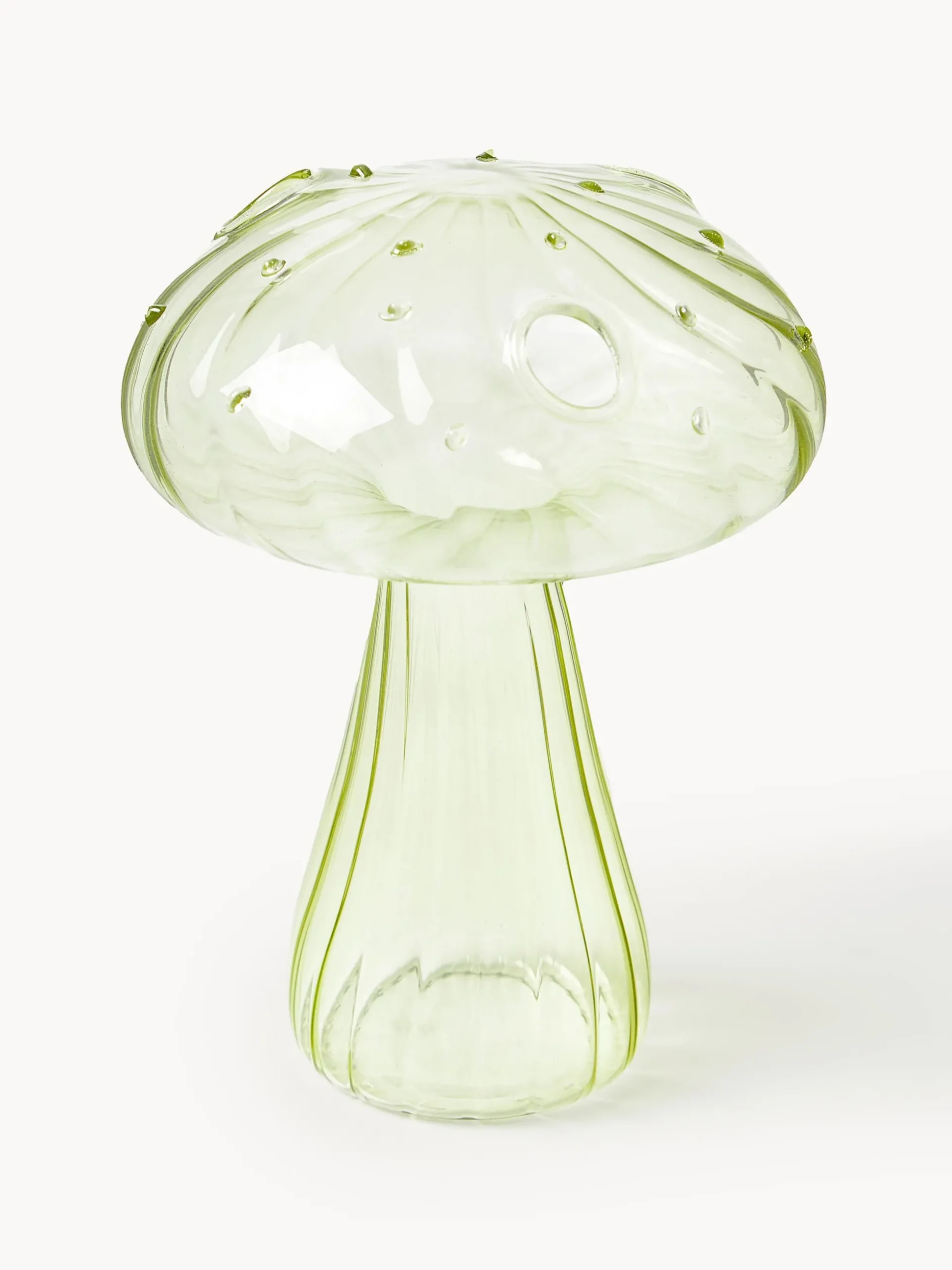 Set di 5 vasi in vetro Mushroom