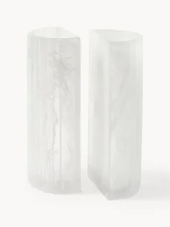 Set di 2 vasi Jabu, alt. 25 cm