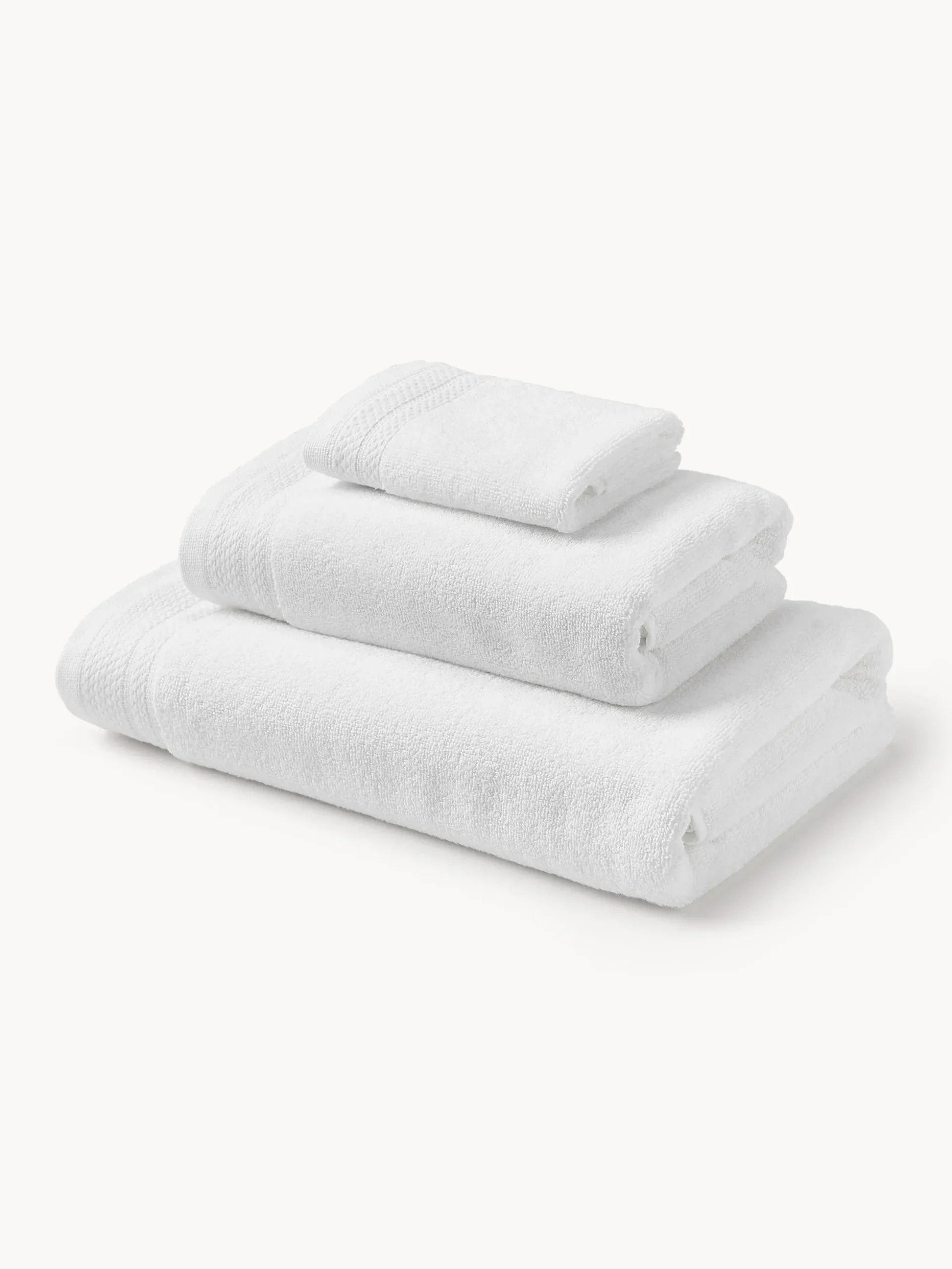 Set di asciugamani in cotone organico Premium, varie misure