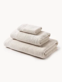 Set di asciugamani in cotone organico Premium, varie misure