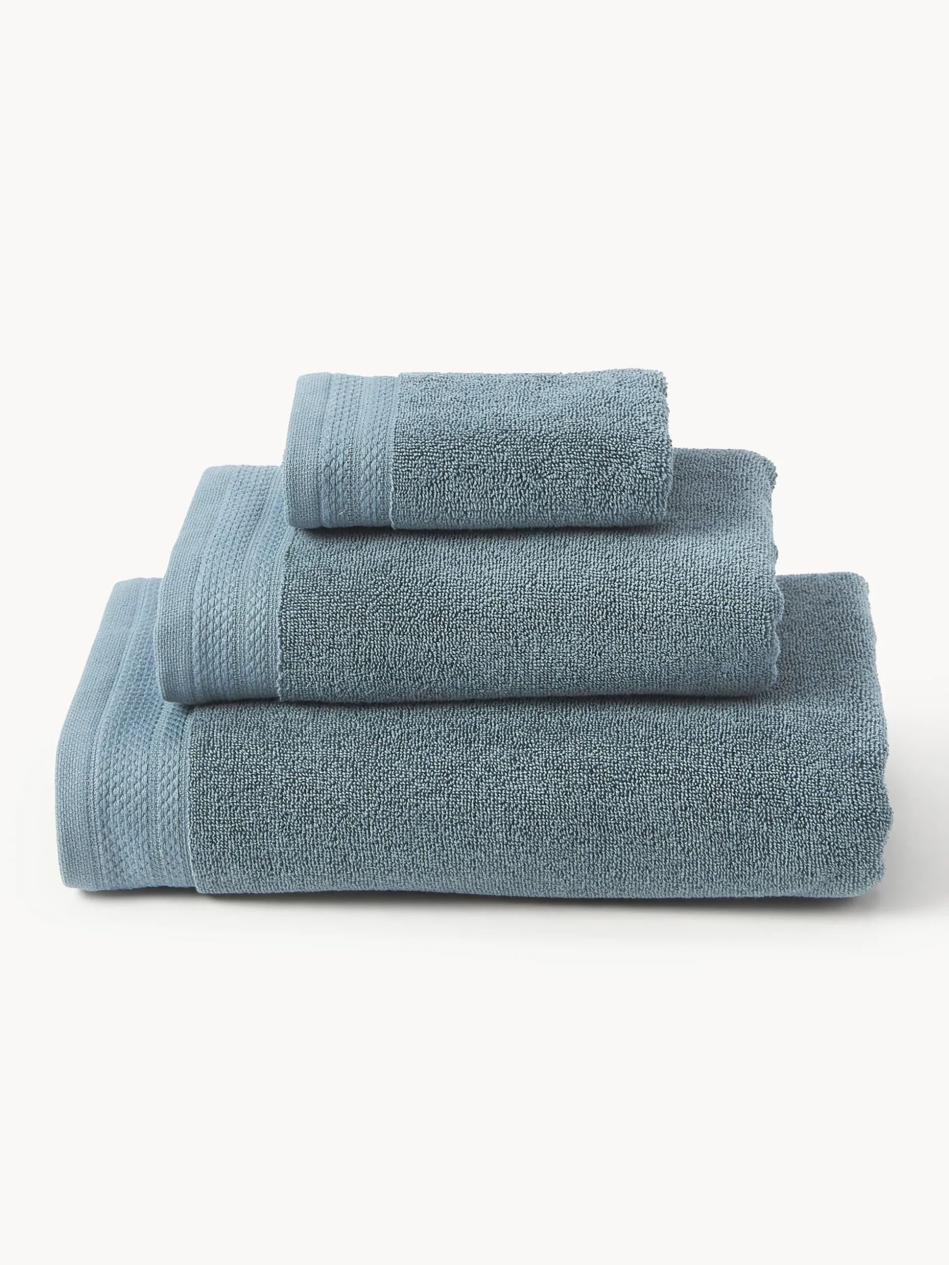 Set di asciugamani in cotone organico Premium, varie misure