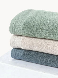 Set di asciugamani in cotone organico Premium, varie misure