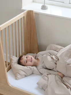 Set di conversione per letto in legno di quercia fatto a mano Nature 2.0