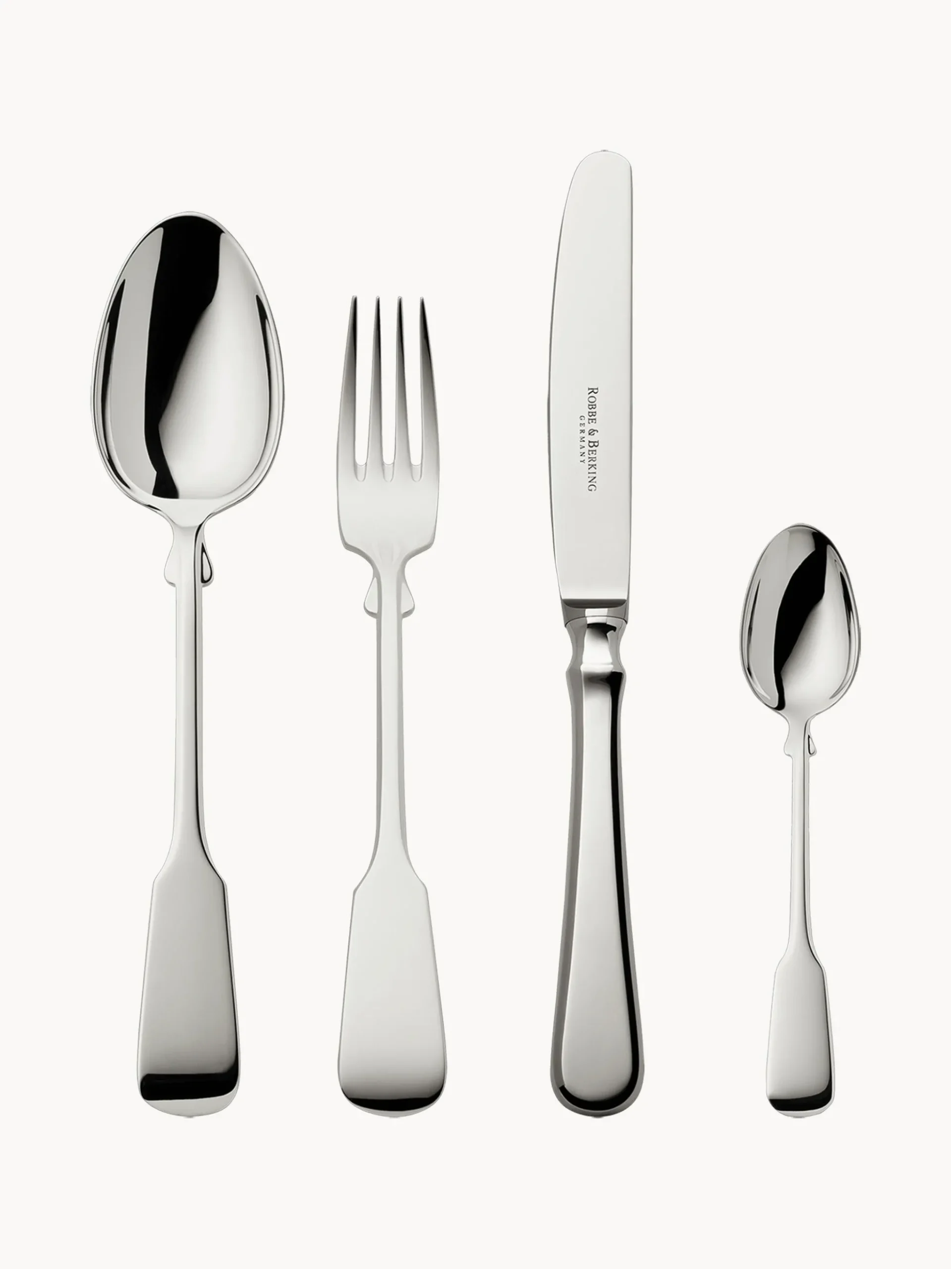 Set di posate fatte a mano lucidate a specchio Spaten, varie misure