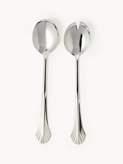 Set di posate per insalata in acciaio inox lucido Ondine
