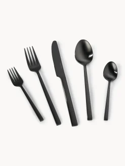 Set di posate spazzolate opache Shine, varie misure