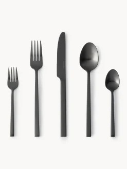 Set di posate spazzolate opache Shine, varie misure