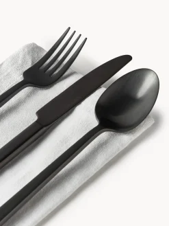 Set di posate spazzolate opache Shine, varie misure