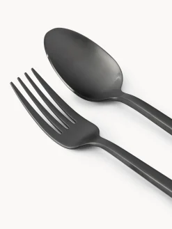 Set di posate spazzolate opache Shine, varie misure