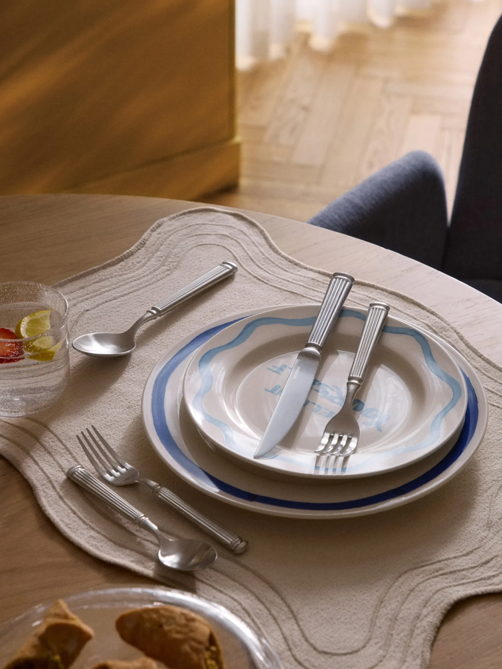 Set di posate spazzolate Rick, varie misure