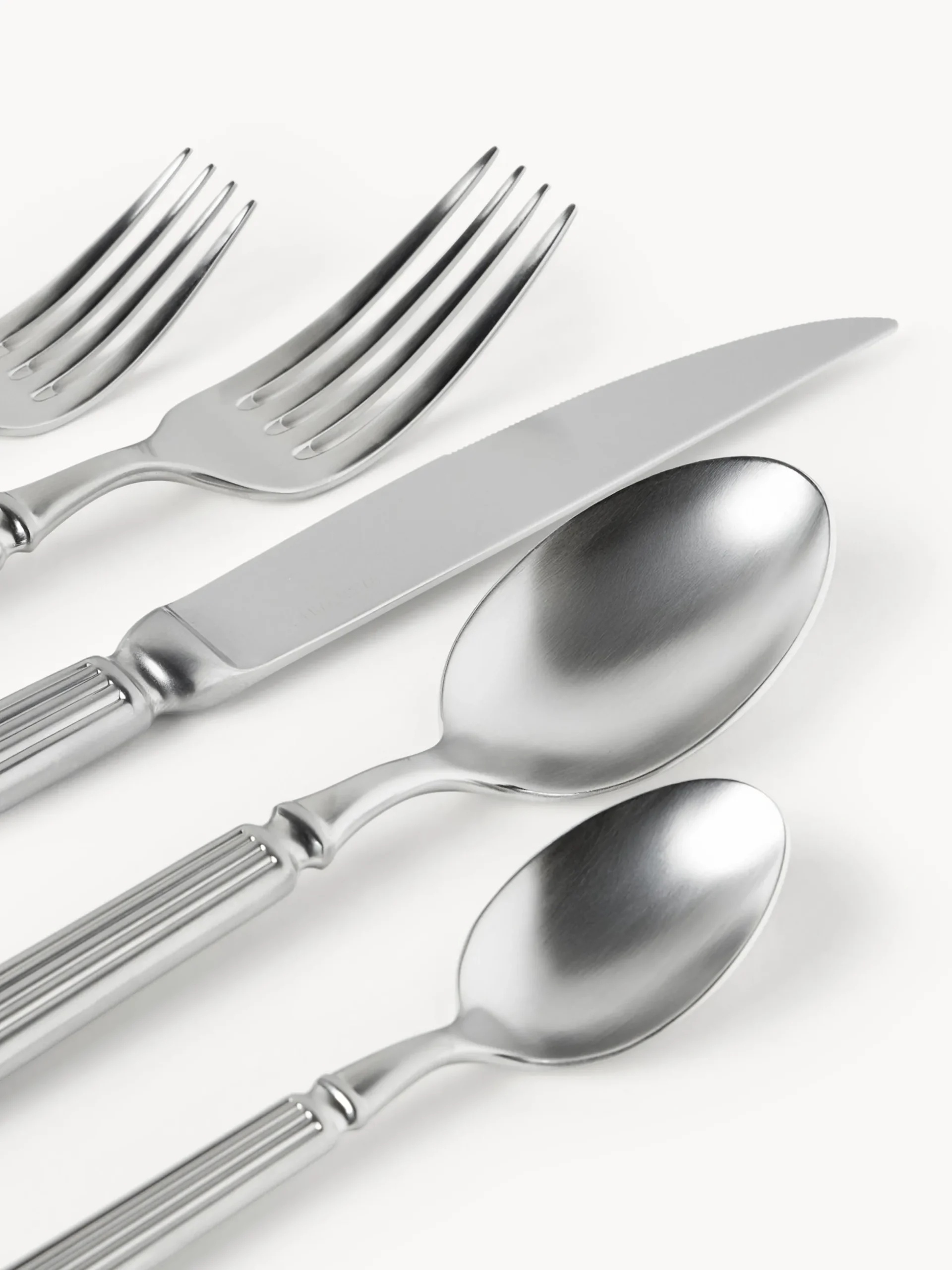 Set di posate spazzolate Rick, varie misure