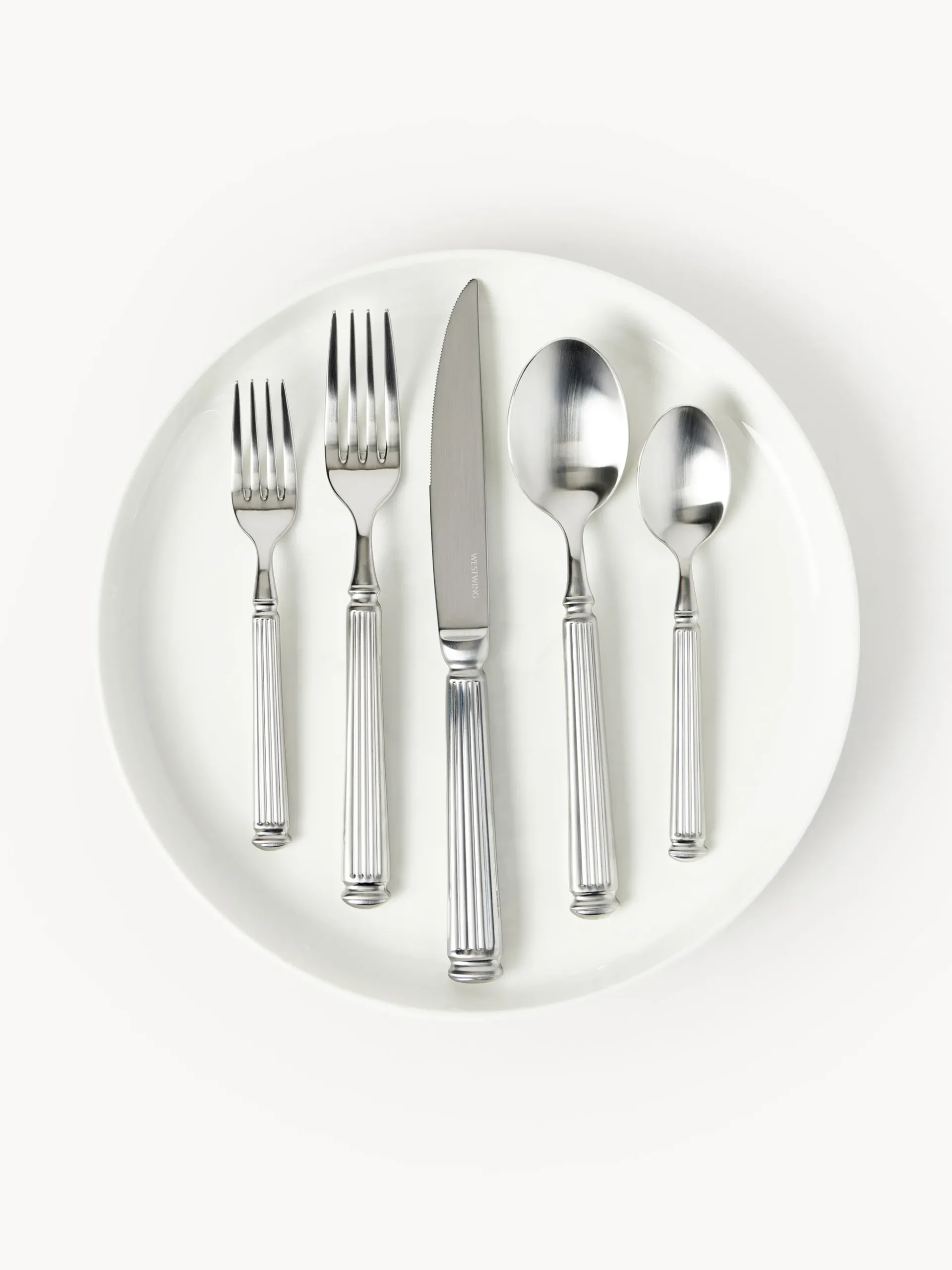 Set di posate spazzolate Rick, varie misure