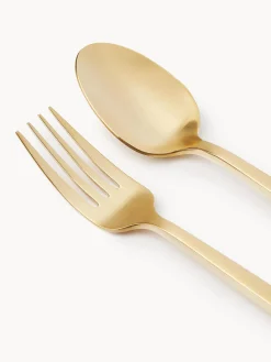 Set di posate spazzolate opache Shine, varie misure