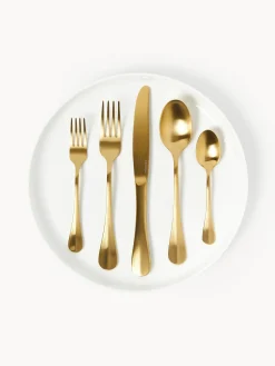Set di posate spazzolate Zooey, varie misure