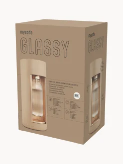 Set gasatore d'acqua con bottiglia Glassy