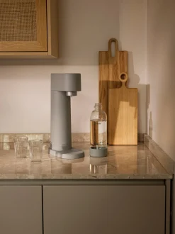 Set gasatore d'acqua con bottiglia Woody