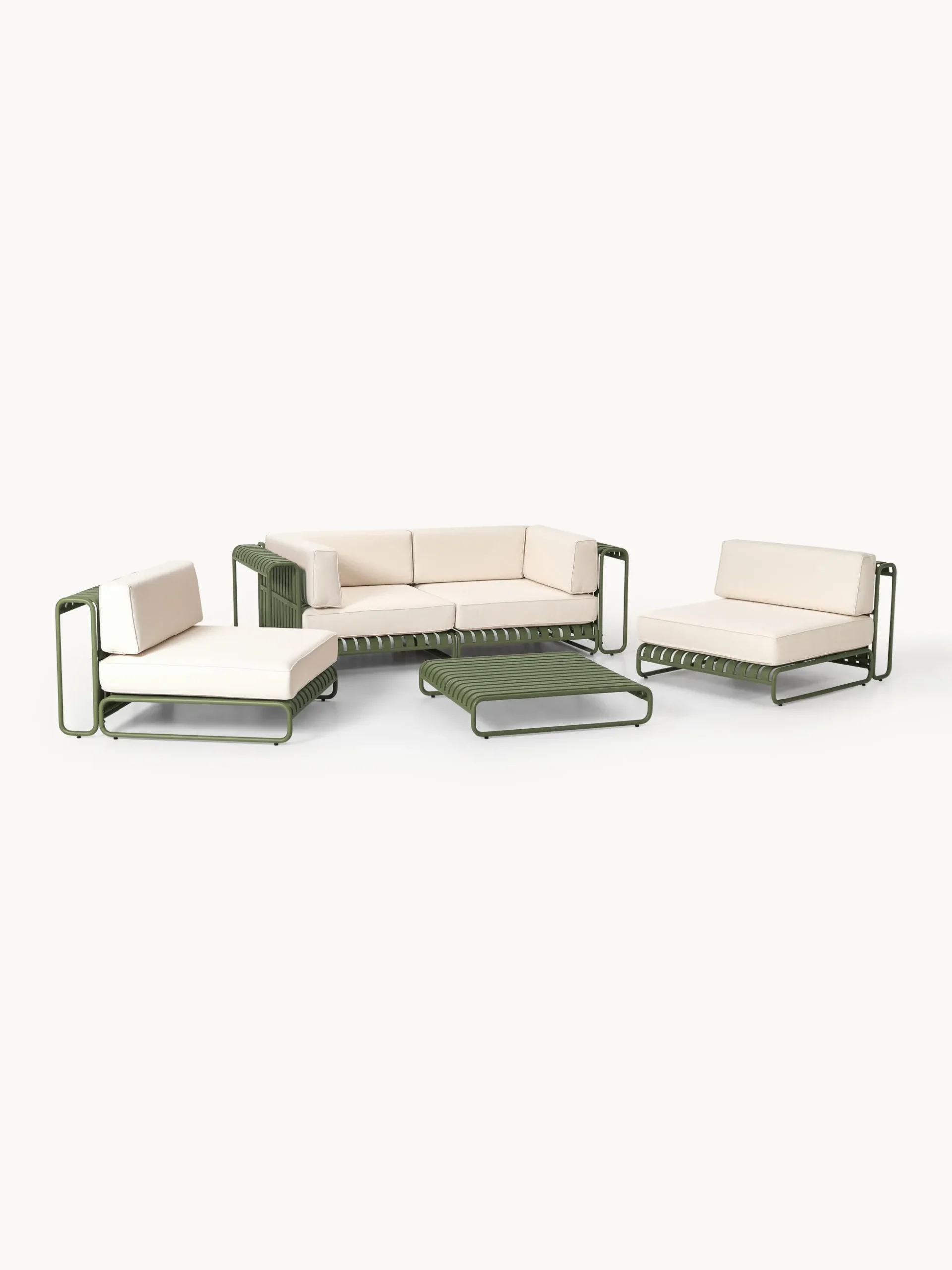Set lounge da giardino Caio 4 pz