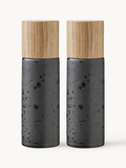 Set macina sale e pepe con coperchio Bizz 2 pz