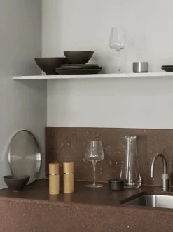 Set macina sale e pepe in legno di quercia Pepe 2 pz